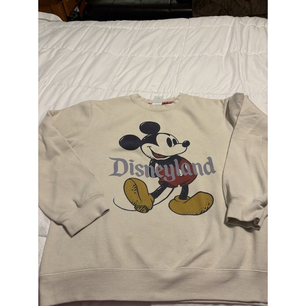 VTG Mickey Mouse Disneyland Sweatshirt Maybe From Another Country